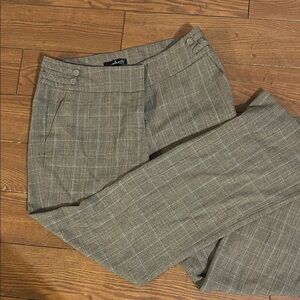 Willi Smith Tan Checkered Pants